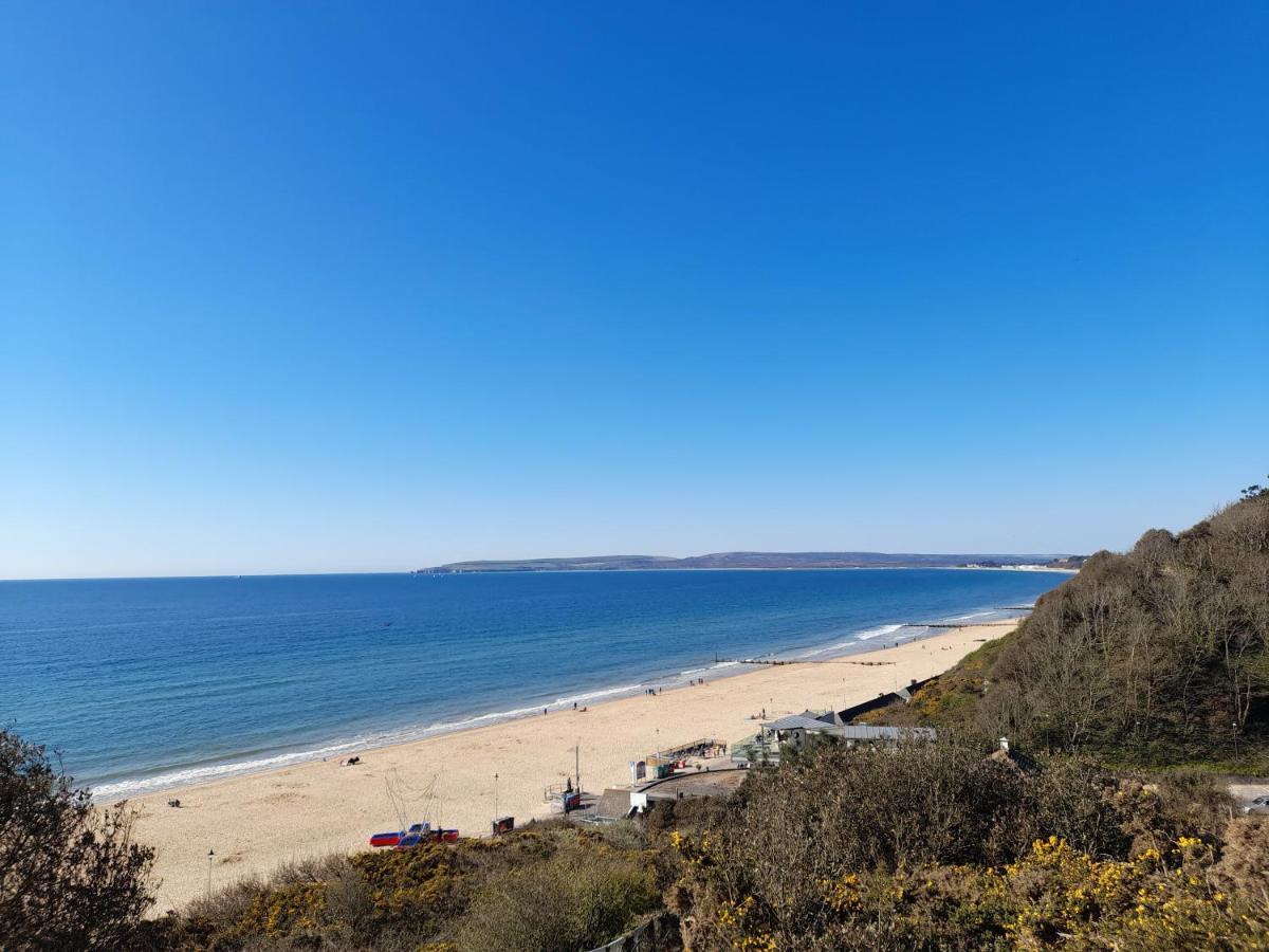 A Stylish Retreat - Super King Bed - Heart Of Town Centre - 5 Mins Stroll To Beach Bournemouth Exteriör bild